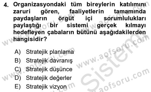 Halkla İlişkiler Kampanya Analizi Dersi 2022 - 2023 Yılı (Final) Dönem Sonu Sınav Soruları 4. Soru