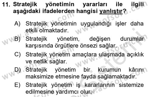 Halkla İlişkiler Kampanya Analizi Dersi 2024 - 2025 Yılı (Vize) Ara Sınav Soruları 11. Soru