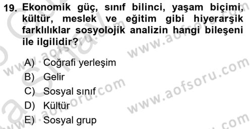 Halkla İlişkiler Kampanya Analizi Dersi Ara Sınavı Deneme Sınav Soruları 19. Soru