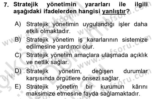 Halkla İlişkiler Kampanya Analizi Dersi 2024 - 2025 Yılı (Final) Dönem Sonu Sınav Soruları 7. Soru