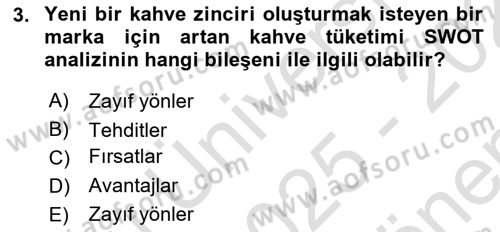 Halkla İlişkiler Kampanya Analizi Dersi 2025 - 2026 Yılı (Final) Dönem Sonu Sınav Soruları 3. Soru