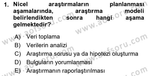 Halkla İlişkiler Araştırmaları Dersi 2022 - 2023 Yılı Yaz Okulu Sınav Soruları 1. Soru