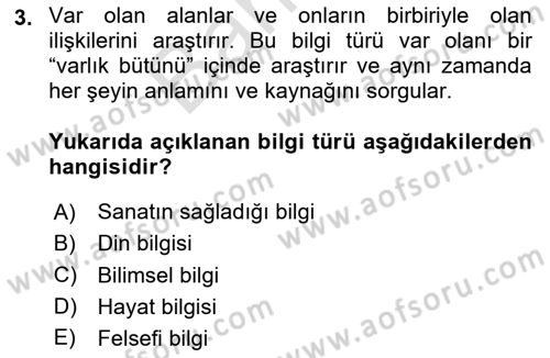 Halkla İlişkiler Araştırmaları Dersi 2025 - 2026 Yılı (Final) Dönem Sonu Sınav Soruları 3. Soru