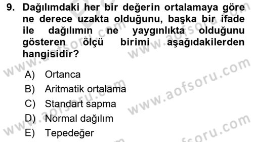 Halkla İlişkiler Araştırmaları Dersi 2025 - 2026 Yılı (Final) Dönem Sonu Sınav Soruları 9. Soru