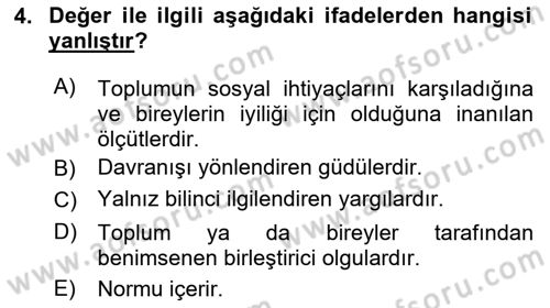 İtibar Yönetimi Dersi 2018 - 2019 Yılı (Vize) Ara Sınav Soruları 4. Soru