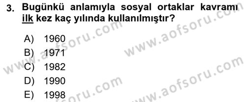 İtibar Yönetimi Dersi 2018 - 2019 Yılı (Final) Dönem Sonu Sınav Soruları 3. Soru