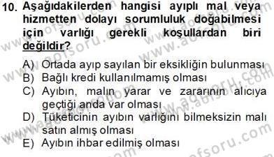 İşletme Hukuku Dersi 2013 - 2014 Yılı Tek Ders Sınav Soruları 10. Soru