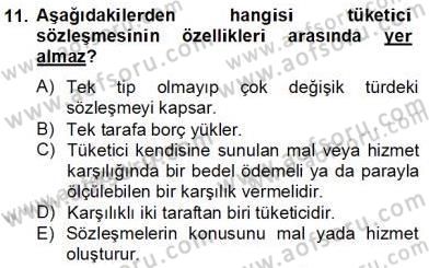 İşletme Hukuku Dersi 2013 - 2014 Yılı Tek Ders Sınav Soruları 11. Soru