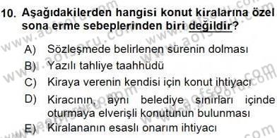 İşletme Hukuku Dersi 2015 - 2016 Yılı (Vize) Ara Sınav Soruları 10. Soru
