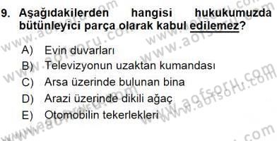 İşletme Hukuku Dersi 2015 - 2016 Yılı (Vize) Ara Sınav Soruları 9. Soru