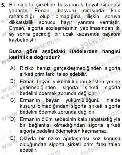 İşletme Hukuku Dersi 2015 - 2016 Yılı (Final) Dönem Sonu Sınav Soruları 5. Soru