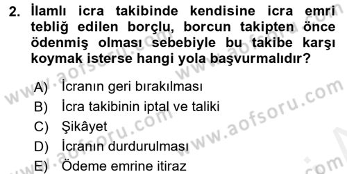 İşletme Hukuku Dersi 2017 - 2018 Yılı 3 Ders Sınav Soruları 2. Soru