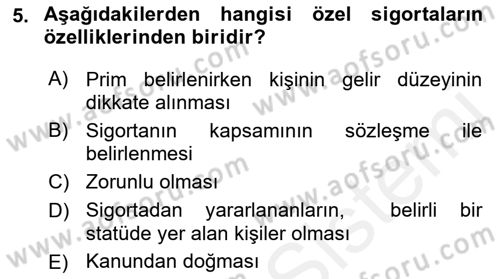 İşletme Hukuku Dersi 2018 - 2019 Yılı (Final) Dönem Sonu Sınav Soruları 5. Soru