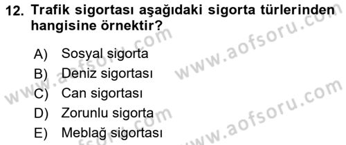 İşletme Hukuku Dersi 2018 - 2019 Yılı Yaz Okulu Sınav Soruları 12. Soru