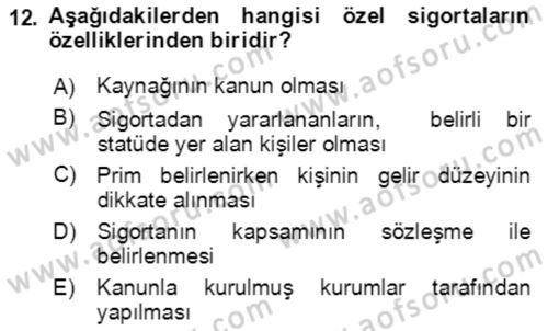 İşletme Hukuku Dersi 2023 - 2024 Yılı Yaz Okulu Sınav Soruları 12. Soru