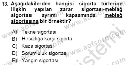 İşletme Hukuku Dersi 2023 - 2024 Yılı Yaz Okulu Sınav Soruları 13. Soru