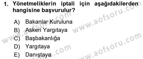 Medeni Hukuk 1 Dersi 2016 - 2017 Yılı (Vize) Ara Sınav Soruları 1. Soru
