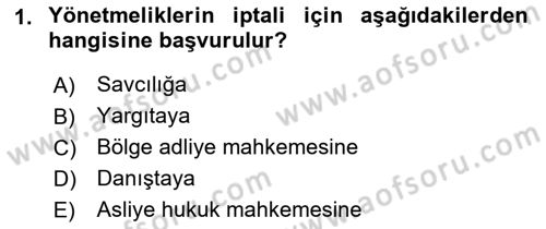 Medeni Hukuk 1 Dersi 2019 - 2020 Yılı (Vize) Ara Sınav Soruları 1. Soru