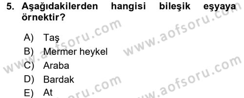 Medeni Hukuk 2 Dersi 2016 - 2017 Yılı (Vize) Ara Sınav Soruları 5. Soru