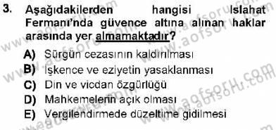Türk Anayasa Hukuku Dersi 2012 - 2013 Yılı (Vize) Ara Sınav Soruları 3. Soru