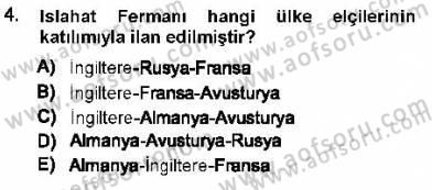 Türk Anayasa Hukuku Dersi Ara Sınavı Deneme Sınav Soruları 4. Soru
