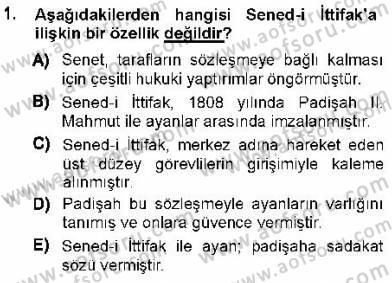 Türk Anayasa Hukuku Dersi 2012 - 2013 Yılı (Final) Dönem Sonu Sınav Soruları 1. Soru
