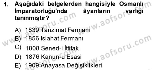 Türk Anayasa Hukuku Dersi 2014 - 2015 Yılı (Final) Dönem Sonu Sınav Soruları 1. Soru