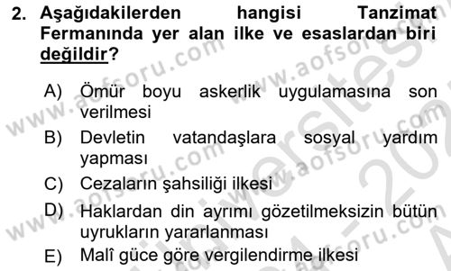 Türk Anayasa Hukuku Dersi 2024 - 2025 Yılı (Vize) Ara Sınav Soruları 2. Soru