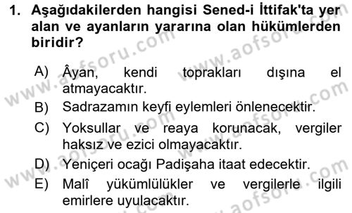Türk Anayasa Hukuku Dersi 2024 - 2025 Yılı Yaz Okulu Sınav Soruları 1. Soru