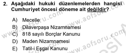 İş Ve Sosyal Güvenlik Hukuku Dersi 2024 - 2025 Yılı (Vize) Ara Sınav Soruları 2. Soru