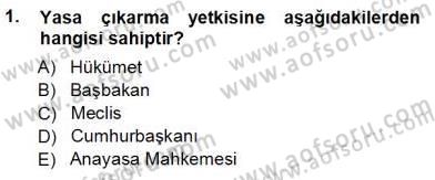 Muhasebe ve Hukuk Dersi 2012 - 2013 Yılı (Vize) Ara Sınav Soruları 1. Soru