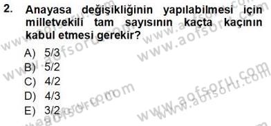 Muhasebe ve Hukuk Dersi 2012 - 2013 Yılı (Vize) Ara Sınav Soruları 2. Soru