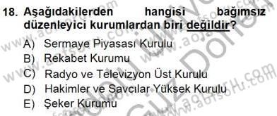 Muhasebe ve Hukuk Dersi 2012 - 2013 Yılı (Final) Dönem Sonu Sınav Soruları 18. Soru