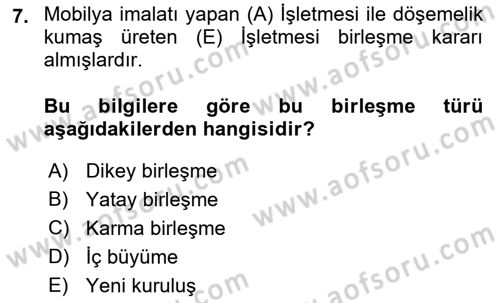 Muhasebe ve Hukuk Dersi 2022 - 2023 Yılı (Final) Dönem Sonu Sınav Soruları 7. Soru