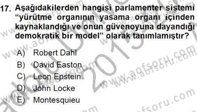 Hukukun Temel Kavramları 2 Dersi 2015 - 2016 Yılı (Vize) Ara Sınav Soruları 17. Soru