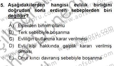 Hukukun Temel Kavramları 2 Dersi 2015 - 2016 Yılı (Vize) Ara Sınav Soruları 5. Soru