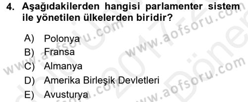 Hukukun Temel Kavramları 2 Dersi 2017 - 2018 Yılı (Final) Dönem Sonu Sınav Soruları 4. Soru