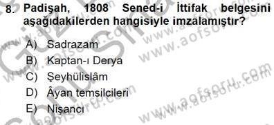Anayasa 1 Dersi 2015 - 2016 Yılı (Final) Dönem Sonu Sınav Soruları 8. Soru