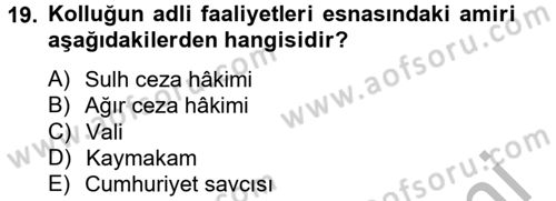 Temel İnsan Hakları Bilgisi 2 Dersi 2012 - 2013 Yılı (Final) Dönem Sonu Sınav Soruları 19. Soru