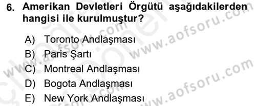 Temel İnsan Hakları Bilgisi 2 Dersi 2015 - 2016 Yılı (Vize) Ara Sınav Soruları 6. Soru