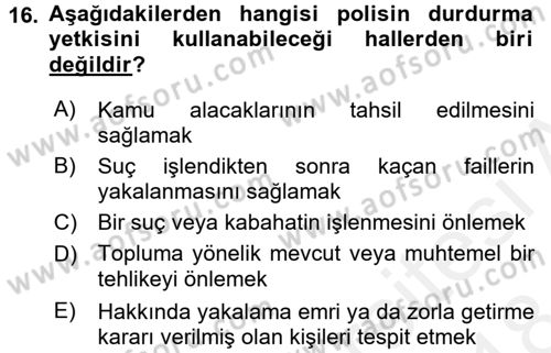Temel İnsan Hakları Bilgisi 2 Dersi 2017 - 2018 Yılı (Final) Dönem Sonu Sınav Soruları 16. Soru