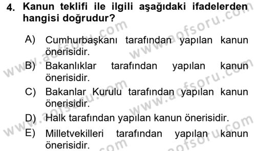 Sağlık Hukuku Dersi 2016 - 2017 Yılı (Final) Dönem Sonu Sınav Soruları 4. Soru