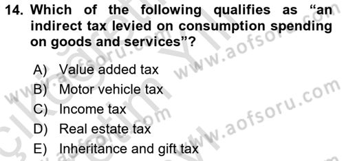 Business Law Dersi 2021 - 2022 Yılı Yaz Okulu Sınav Soruları 14. Soru