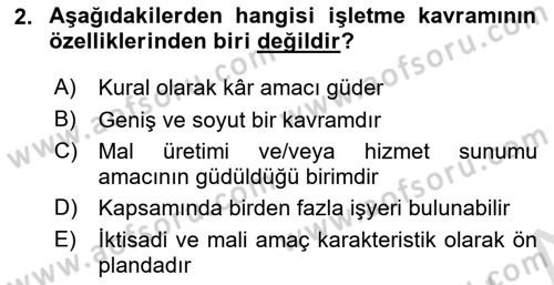 Temel İş Hukuku Dersi 2020 - 2021 Yılı Yaz Okulu Sınav Soruları 2. Soru