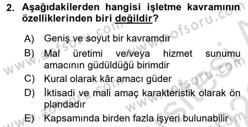 Temel İş Hukuku Dersi 2021 - 2022 Yılı (Vize) Ara Sınav Soruları 2. Soru