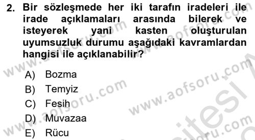 Temel İş Hukuku Dersi 2021 - 2022 Yılı (Final) Dönem Sonu Sınav Soruları 2. Soru