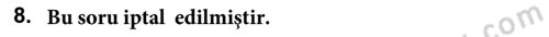 Medeni Usul Hukuku Dersi 2018 - 2019 Yılı (Final) Dönem Sonu Sınav Soruları 8. Soru