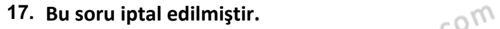 Memur Hukuku Dersi 2017 - 2018 Yılı (Final) Dönem Sonu Sınav Soruları 17. Soru