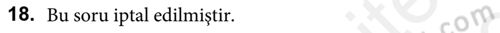 Yargı Örgütü Ve Tebligat Hukuku Dersi 2018 - 2019 Yılı (Vize) Ara Sınav Soruları 18. Soru