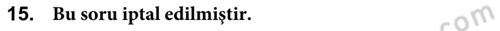 Anayasa Hukuku Dersi 2023 - 2024 Yılı (Final) Dönem Sonu Sınav Soruları 15. Soru